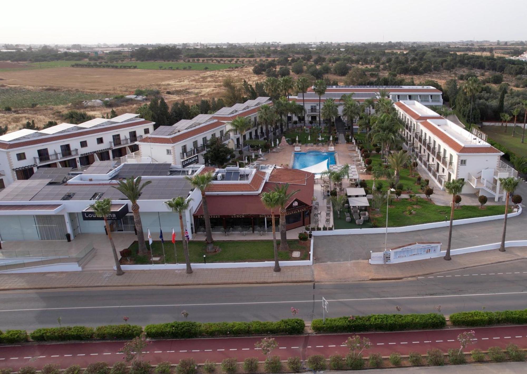 Loutsiana Deluxe Apts ไอยานาปา ภายนอก รูปภาพ